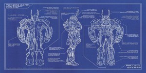 Batman Armor Blueprint