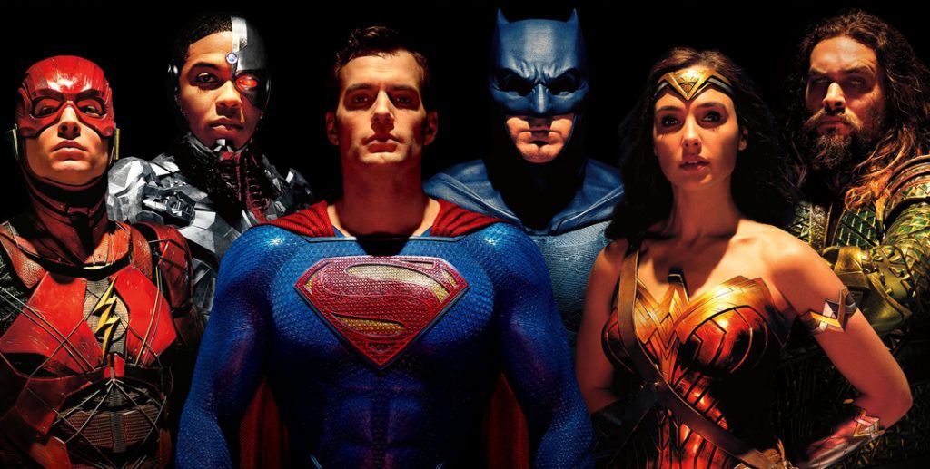 Warner Bros released Justice League in 2017