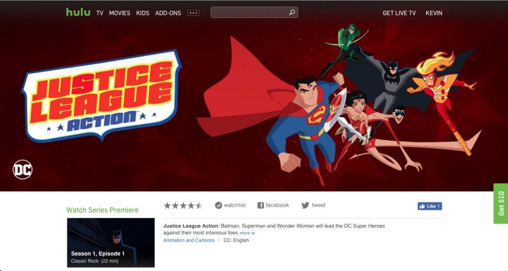 Justice League Action - streaming tv show online