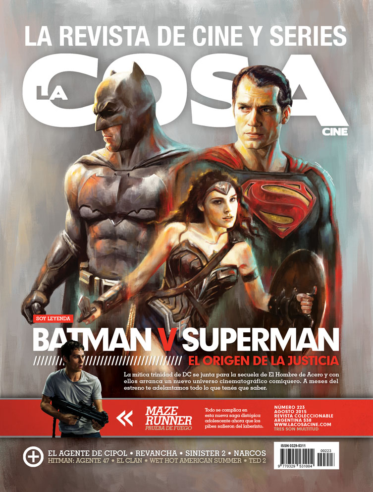 New 'Batman v. Superman' Art Graces Argentinian Magazine Cover - Dark  Knight News