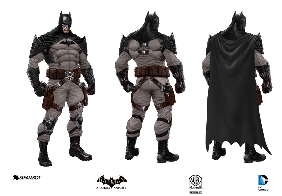 Arkham Knight' Skins Revealed Via Concept Art - Dark Knight News