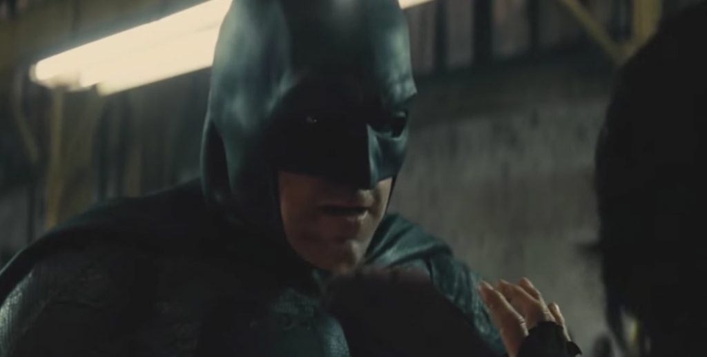 Ben Affleck as Batman in Batman v Superman