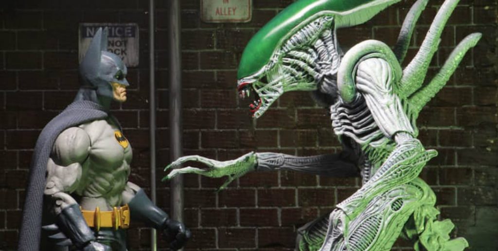 nycc2019 コミコン限定　ダークホース　バットマンVSジョーカーエイリアン NECA Batman Joker Alien NYCC 2019 Batman v Aliens Darkhorse Comics