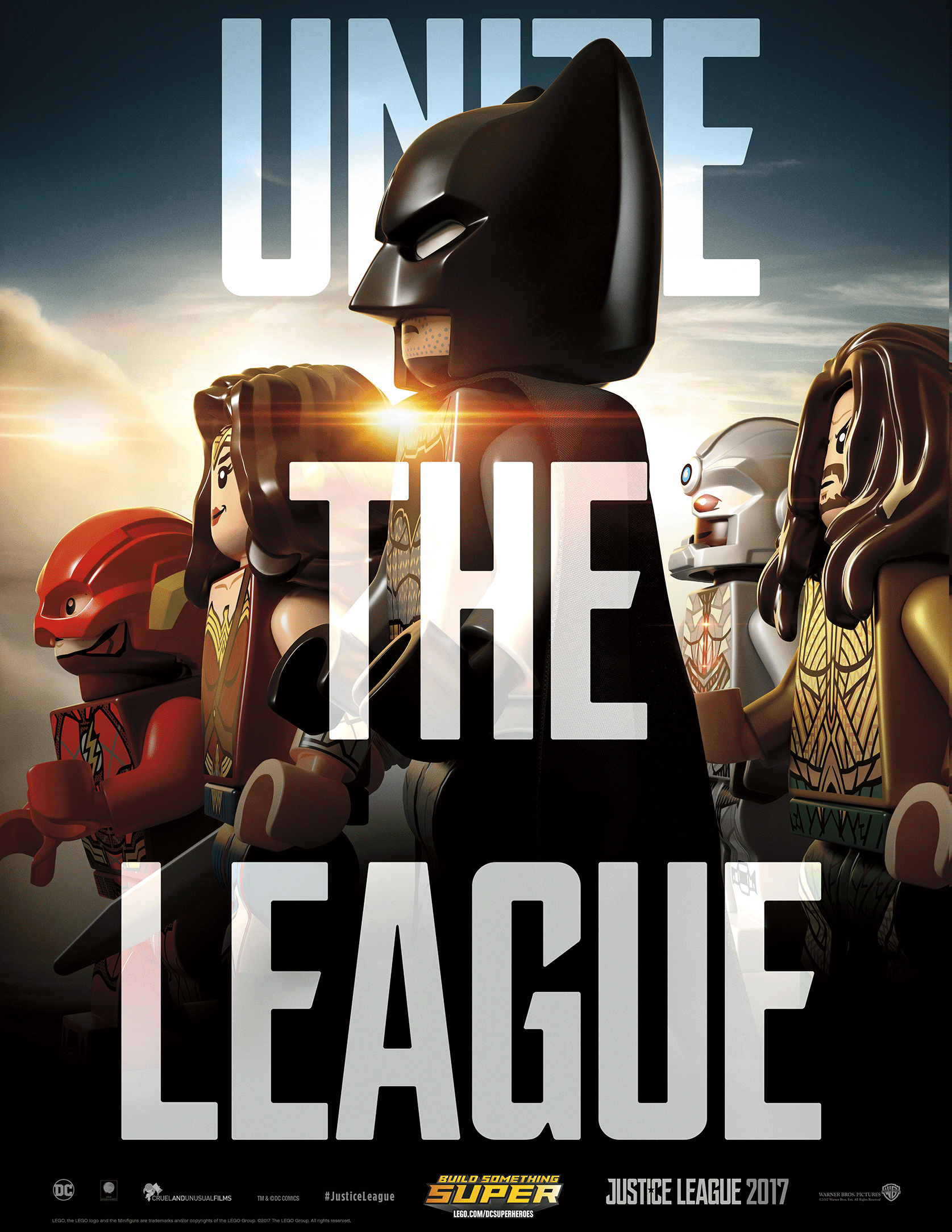 DC Releases LEGO Version of Unite the League Justice League