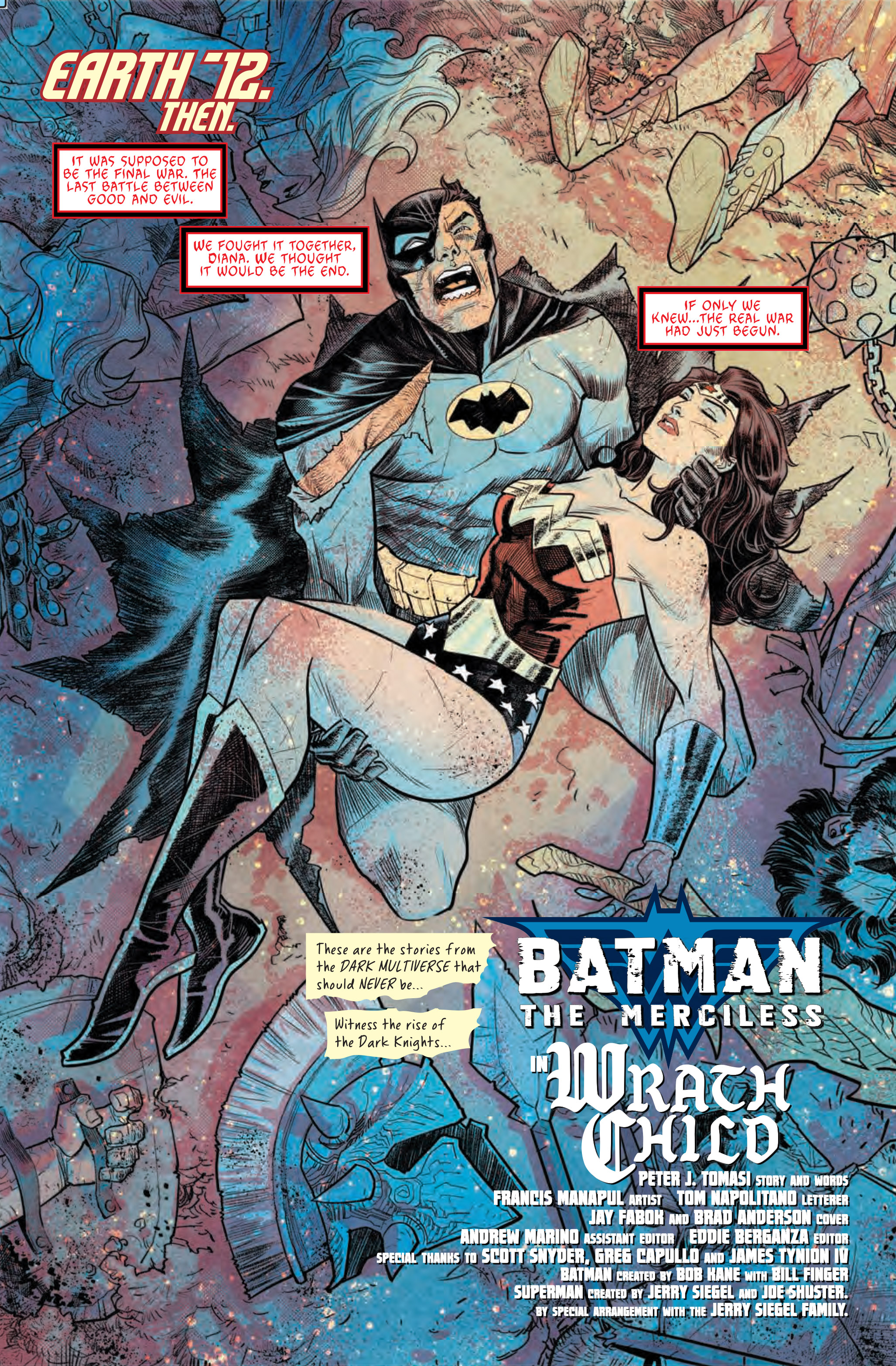 Batman: The Merciless #1 page 1