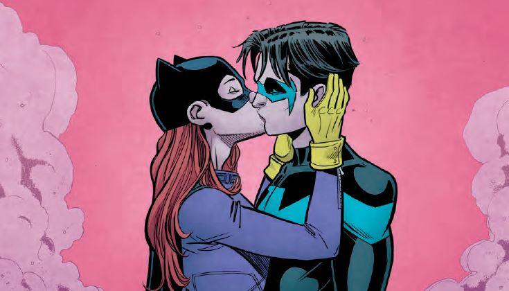 batgirl 15 kiss 1