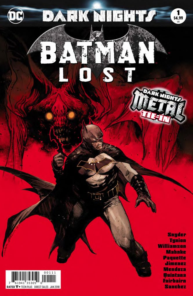 batman lost #1 cover