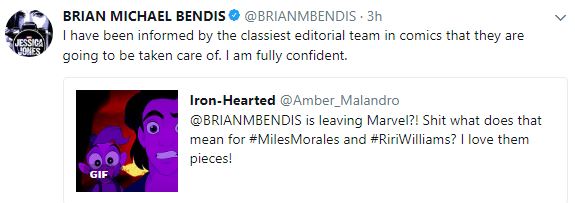 Brian Michael Bendis tweets