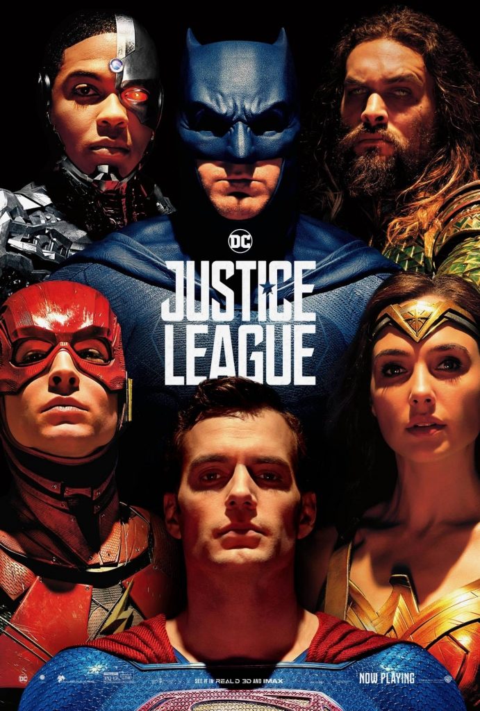 Justice League poster with Superman