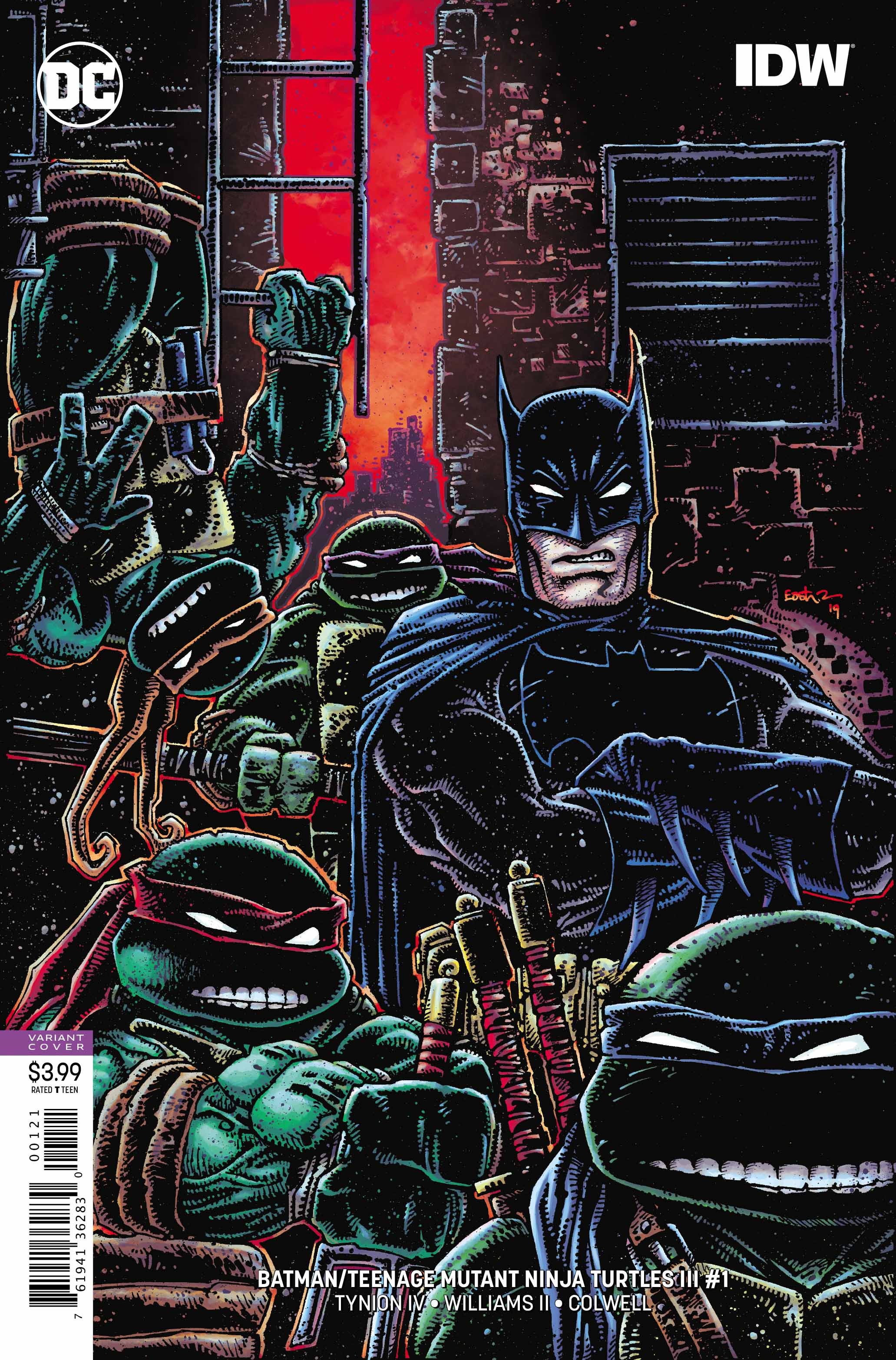 Review: Batman/Teenage Mutant Ninja Turtles III #1 - Dark Knight News