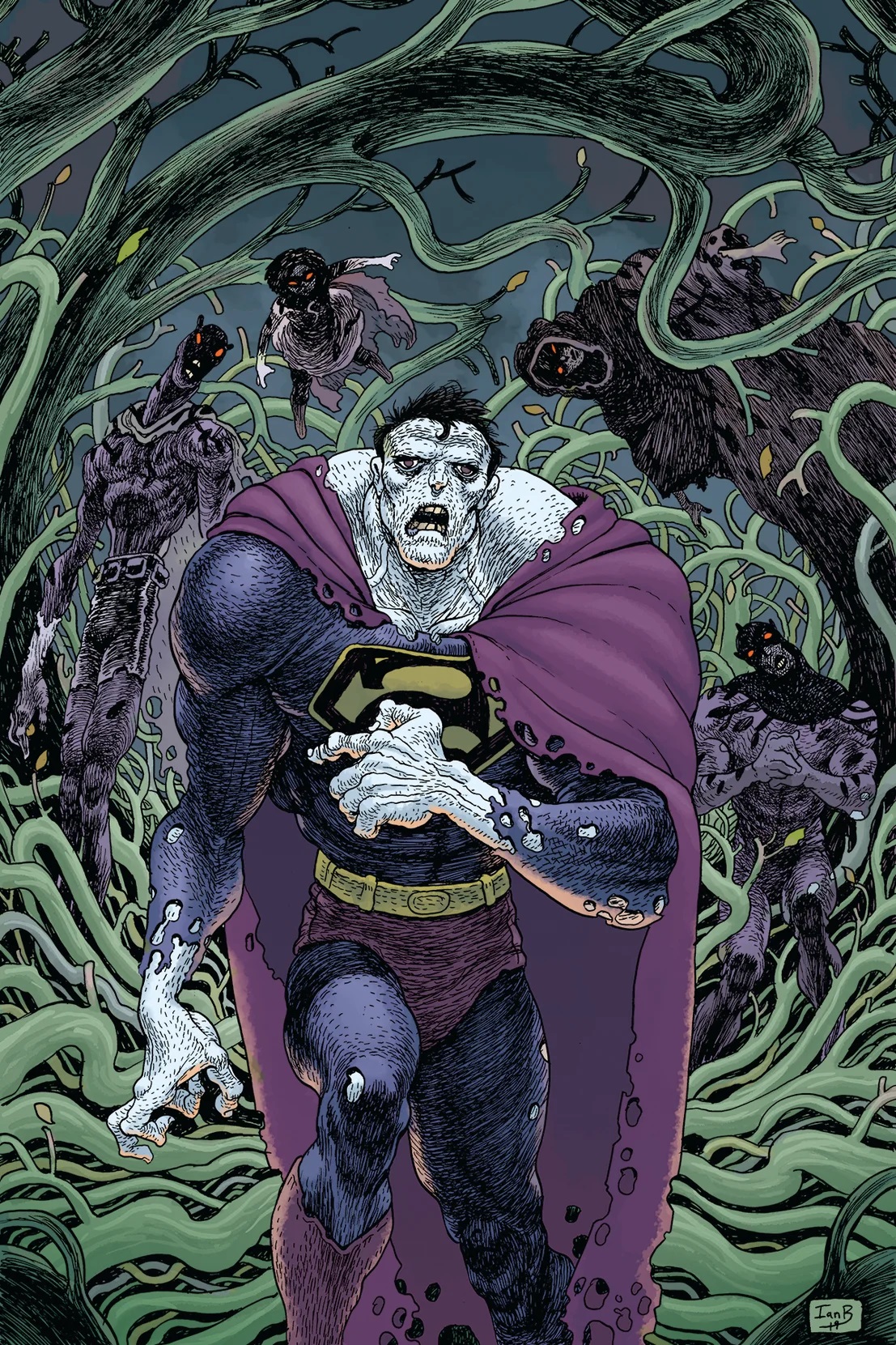 Black Hammer/Justice League #2 Bizarro Cover