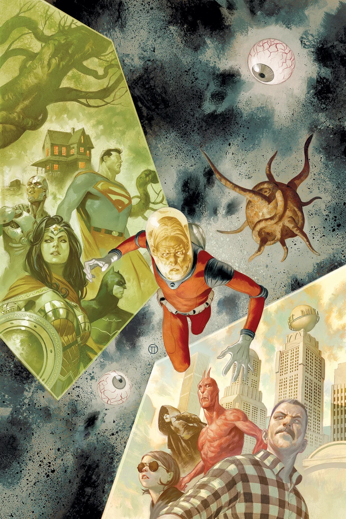 Black Hammer/Justice League #2 Alternate Cover