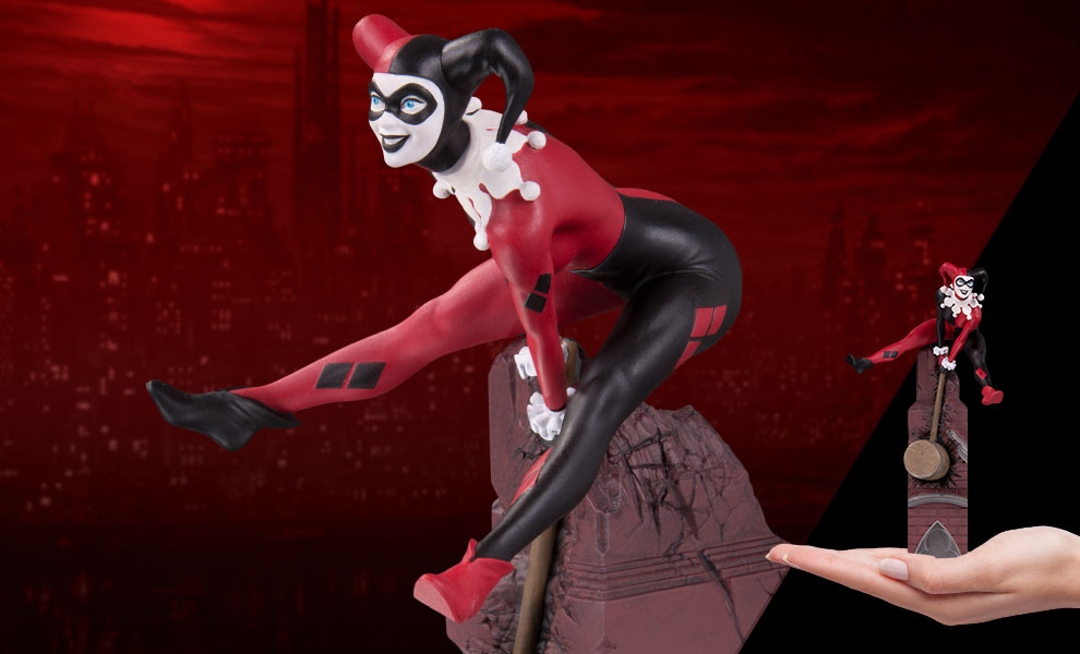 DC's Multi-Part Statue stars everyone’s favorite Clown Princess of Crime, Harley Quinn