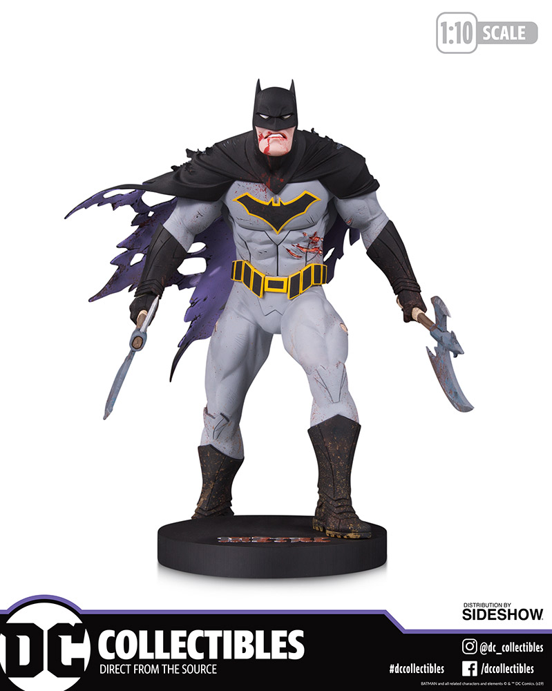 'Dark Nights: Metal' Batman, one of two mini-statues available for pre-order