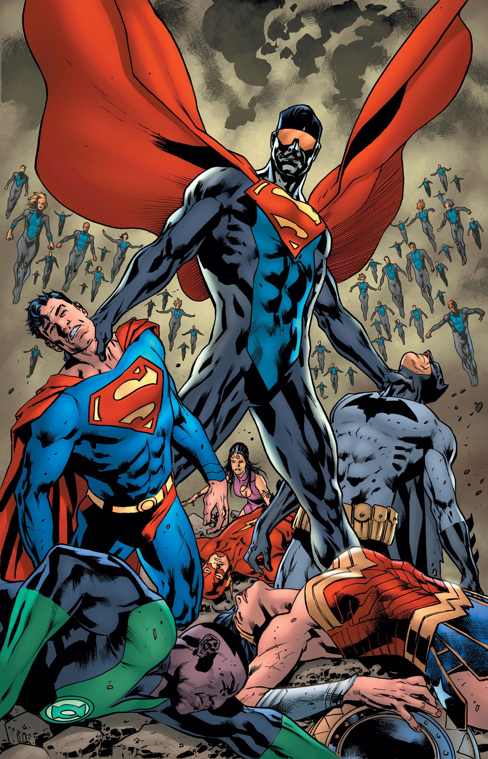 Justice League #41 Cover by Bryan Hitch