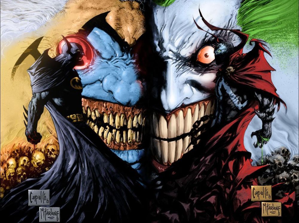 Batman/Spawn Joker/Clown