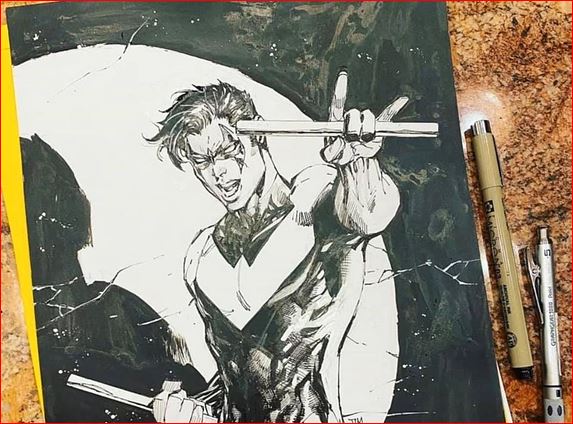 Nightwing by Jim Lee