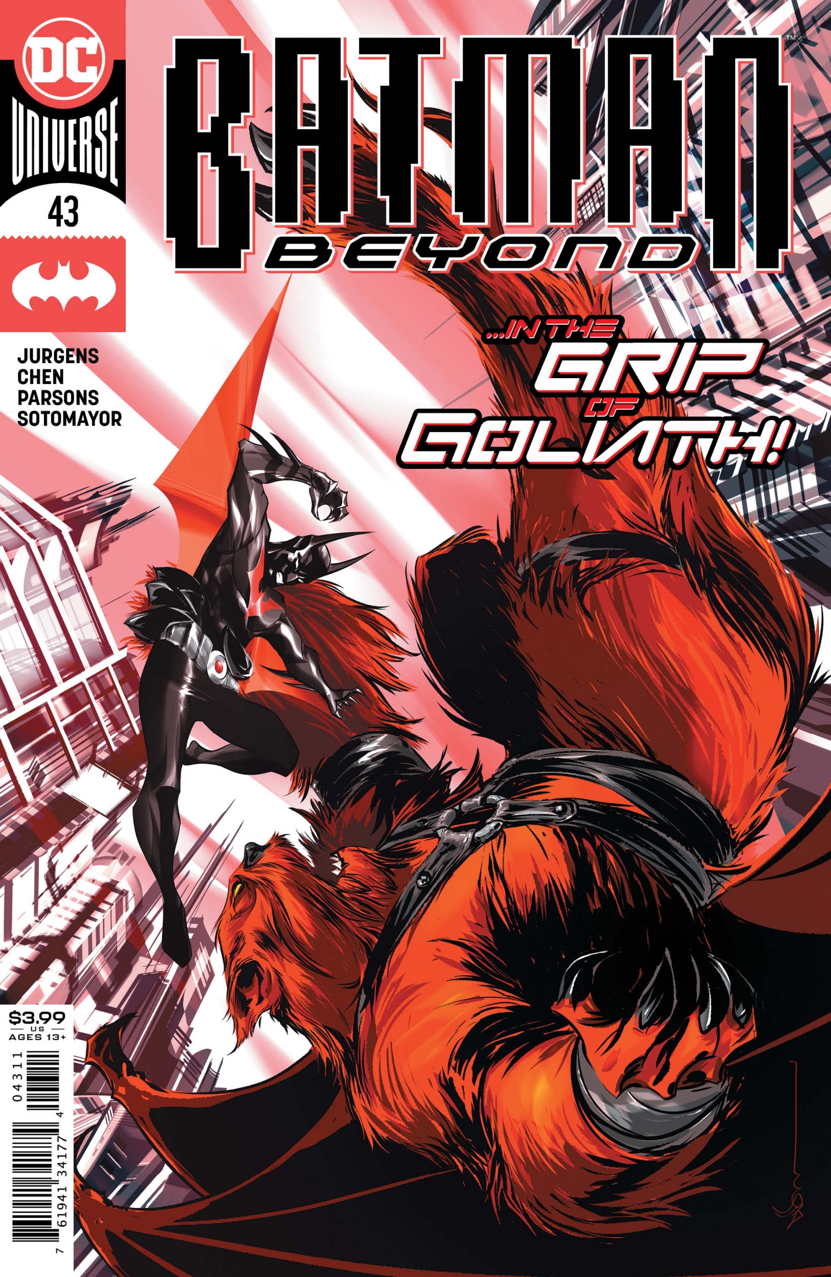 Batman Beyond #43 Cover