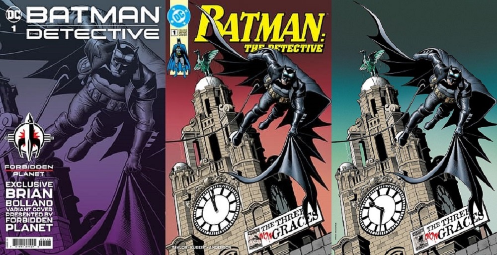 Batman returns to Liverpool in brand new Comic Cover