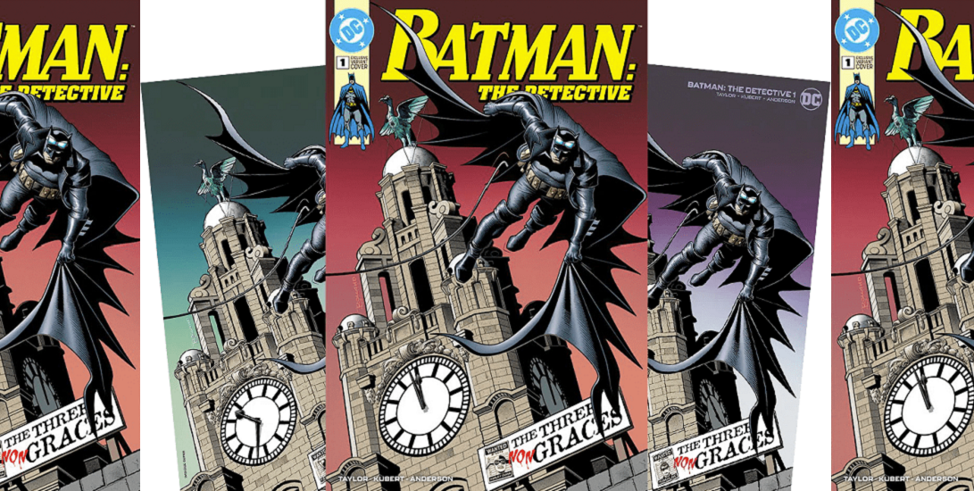 Batman returns to Liverpool in brand new Comic Cover