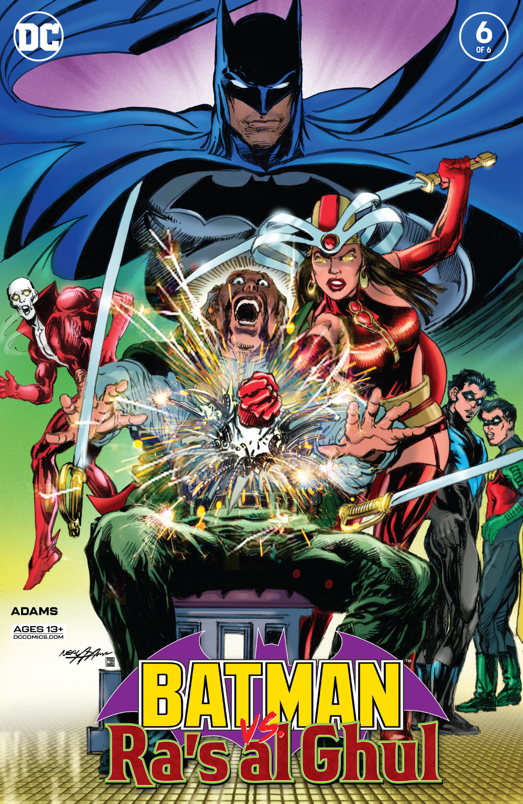 Review: Batman Vs Ra's Al Ghul #6 - Final Issue - Dark Knight News