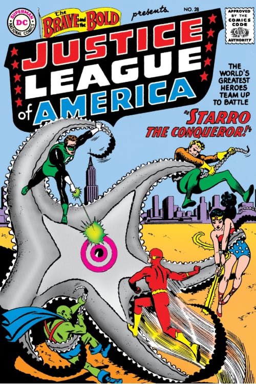 Starro's very first appearance in comics