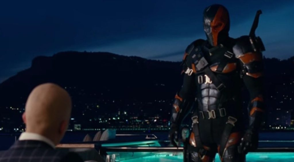 Lex Luthor and Deathstroke meet in both versions of 'Justice League'