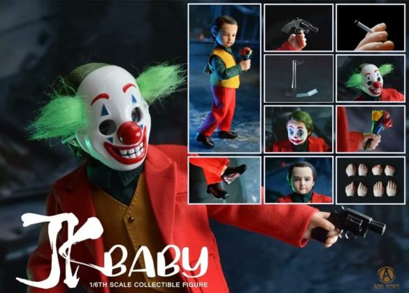 Baby Joker Doll comes with weird accessories