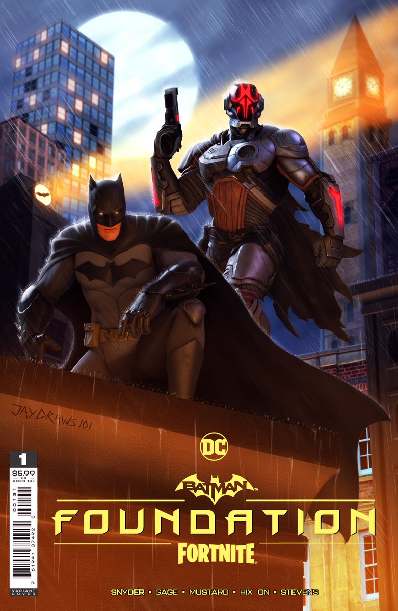 Details Revealed for Batman/Fortnite: Foundation - The Batman Universe
