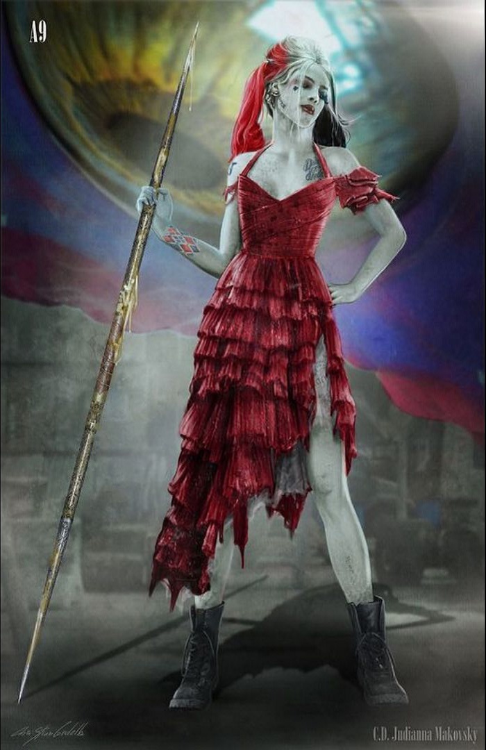 The Suicide Squad Harley Quinn Costume Concept Art Shared By James Gunn -  Dark Knight News