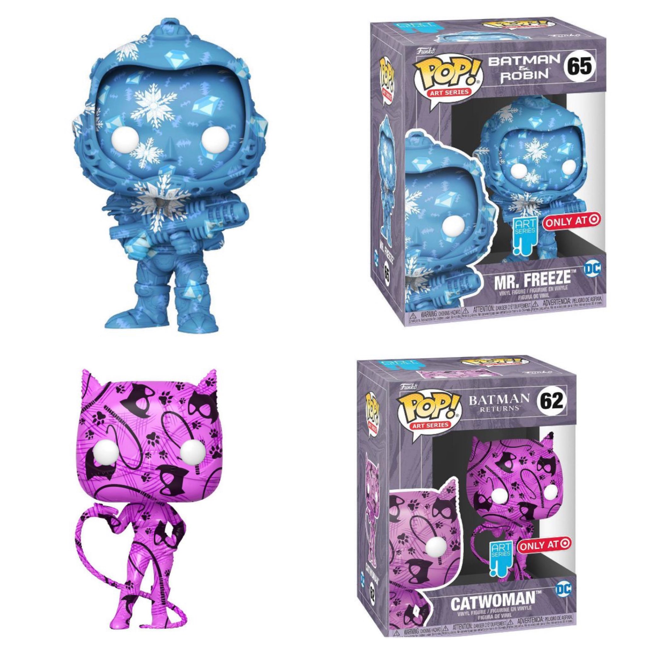 Funko Announce Art Series Catwoman and Mr Freeze POPs! - Dark Knight News