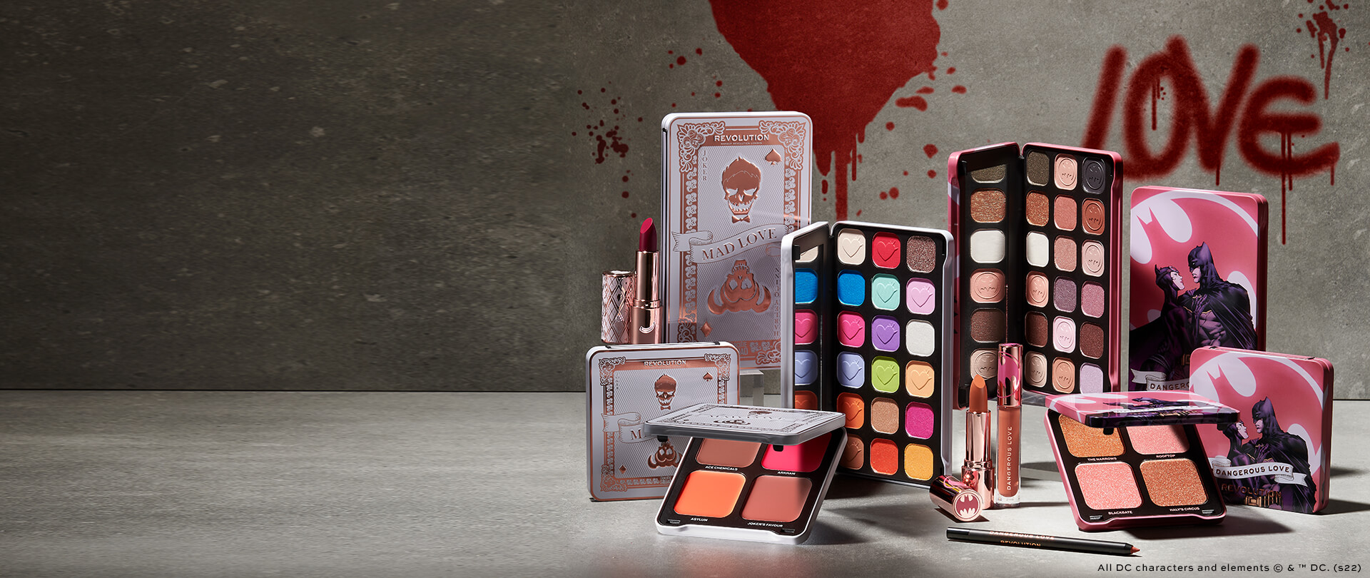 Revolution Beauty Launches New DC Comics Make Up Collection - Dark Knight  News