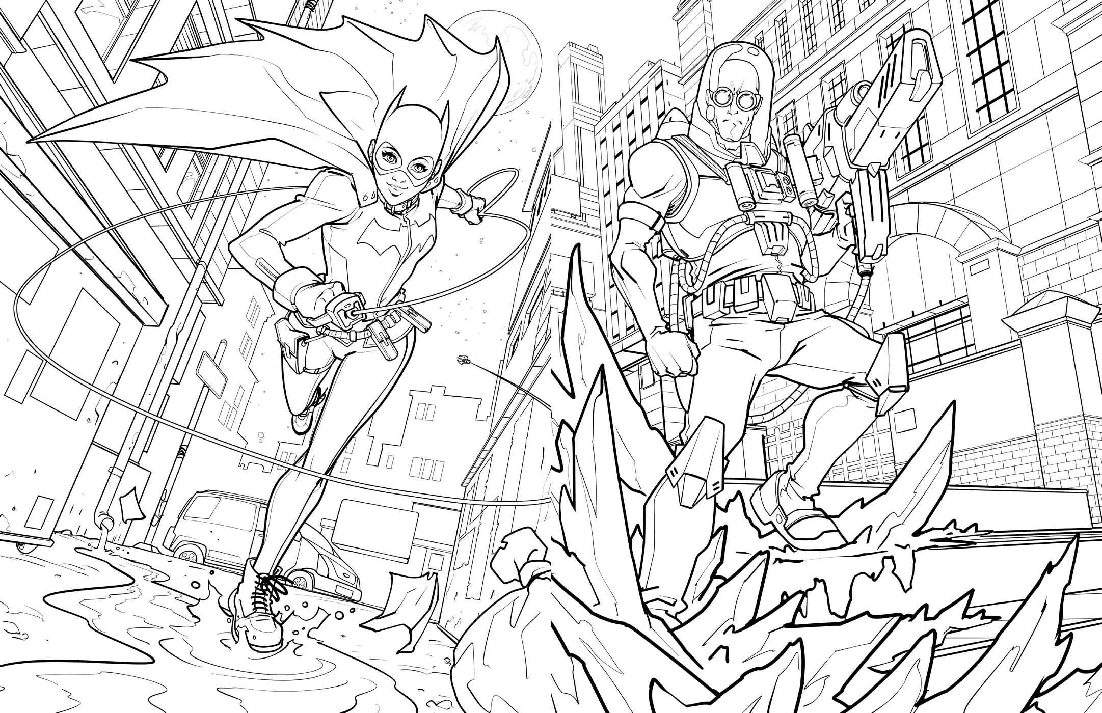 Batman Coloring Book for Kids: Great Coloring Pages For Batman