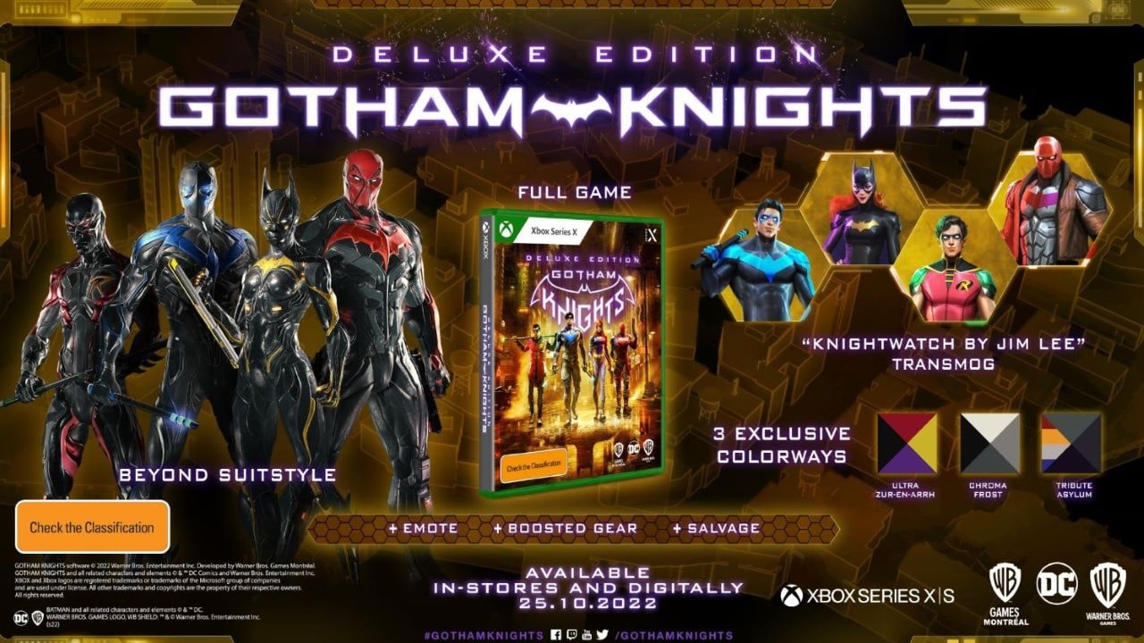 Gotham Knights Adds 2 New Game Modes For Free - Cinelinx