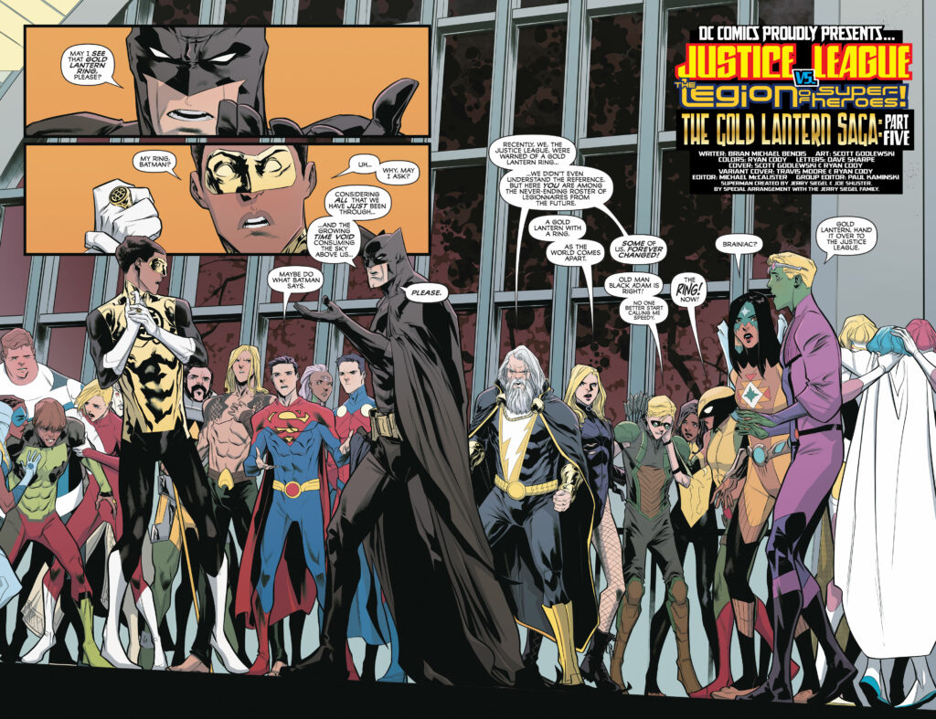 Review: Justice League Vs The Legion Of Super-Heroes #5 - Dark Knight News