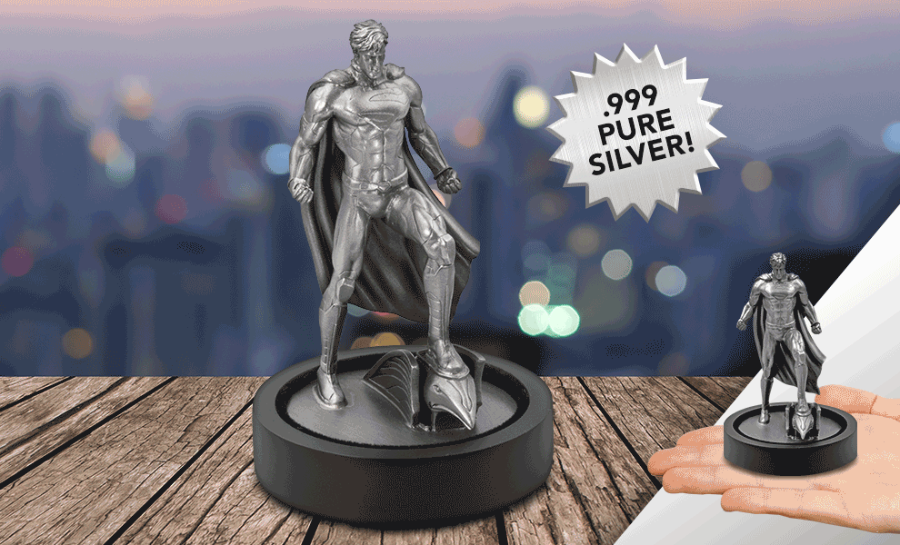 Silver Superman from Sideshow