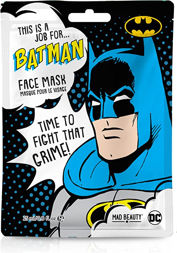 Поиск слова по маске loopy. Маска Бэтмена тканевая. Mad Beauty DC. Mad маска для лица. Маска Mad guy отзывы.