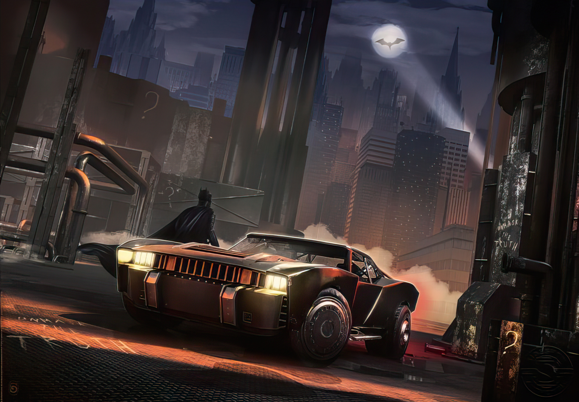 batman arkham knight 2022 batmobile