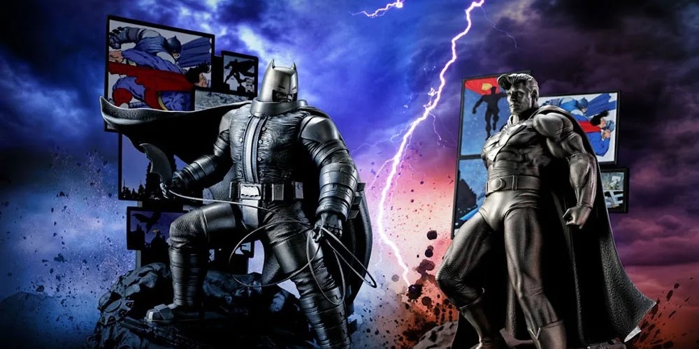 Batman and Superman Immortalised in Pewter by Sideshow Collectibles - Dark  Knight News