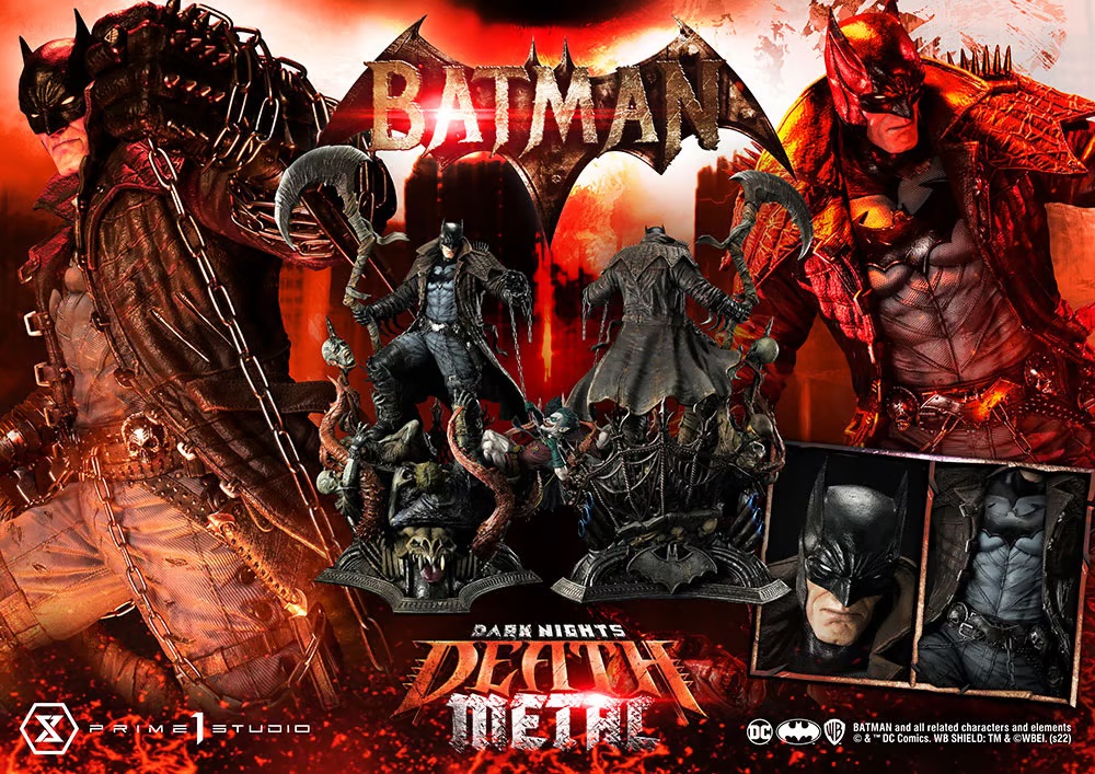 Death Metal Batman Statue