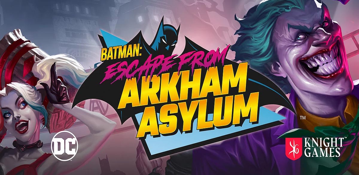 Batman: Escape from Arkham Asylum Board Game - Dark Knight News