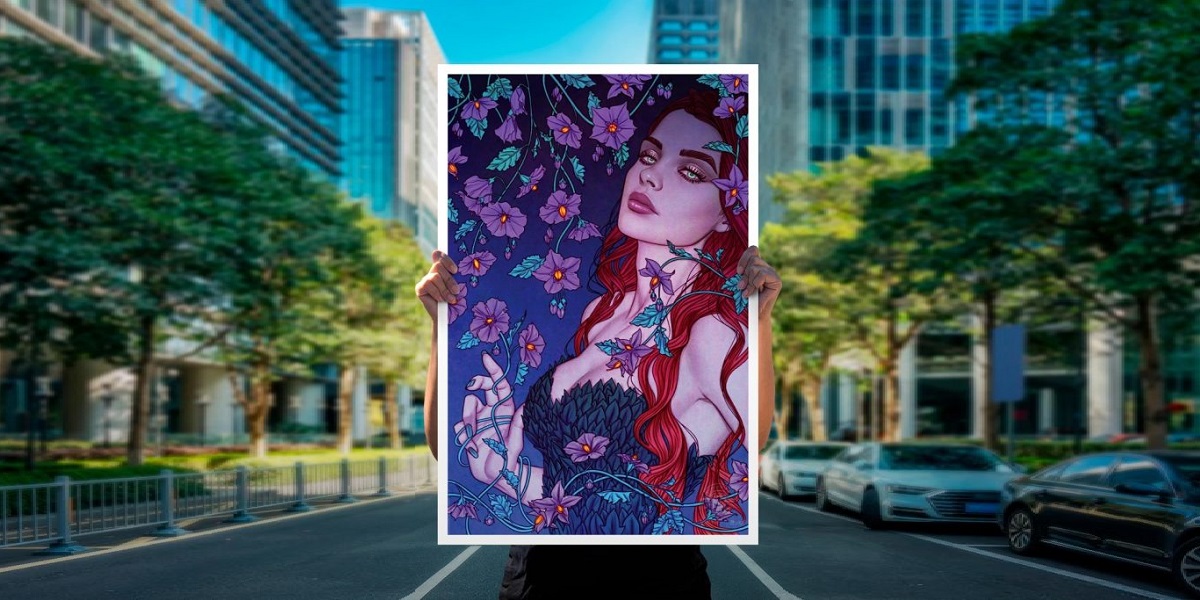 Sideshow Collectibles' Poison Ivy Fine Art Print - Dark Knight News