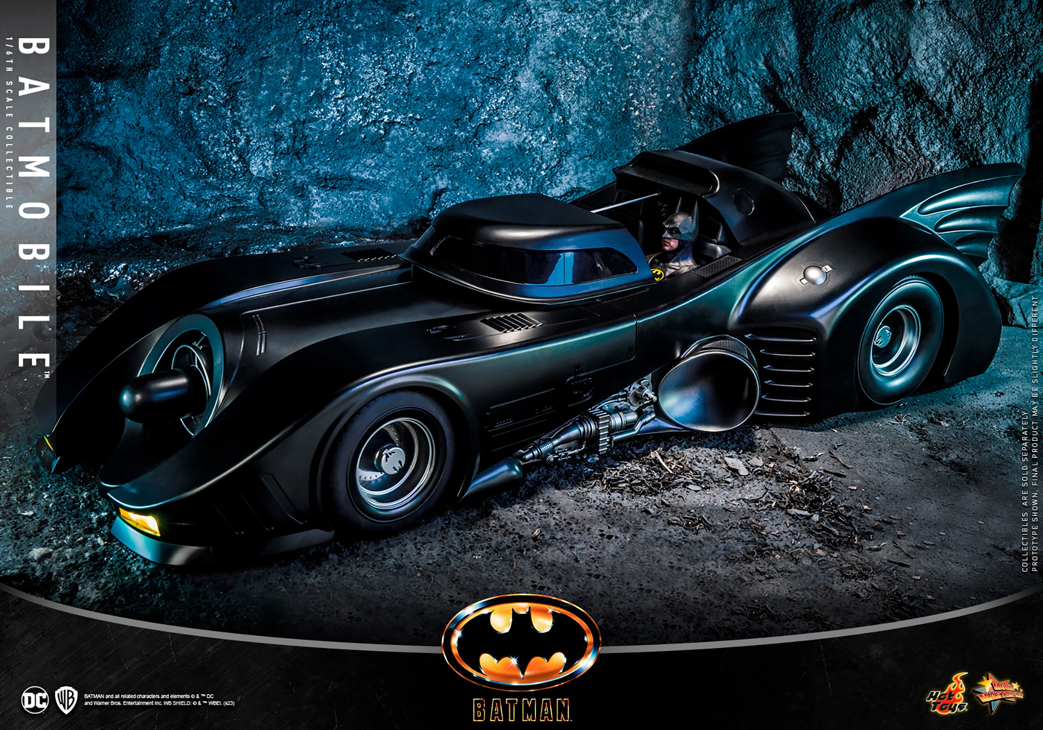 Batmobile scenes сut  Batman 1989 