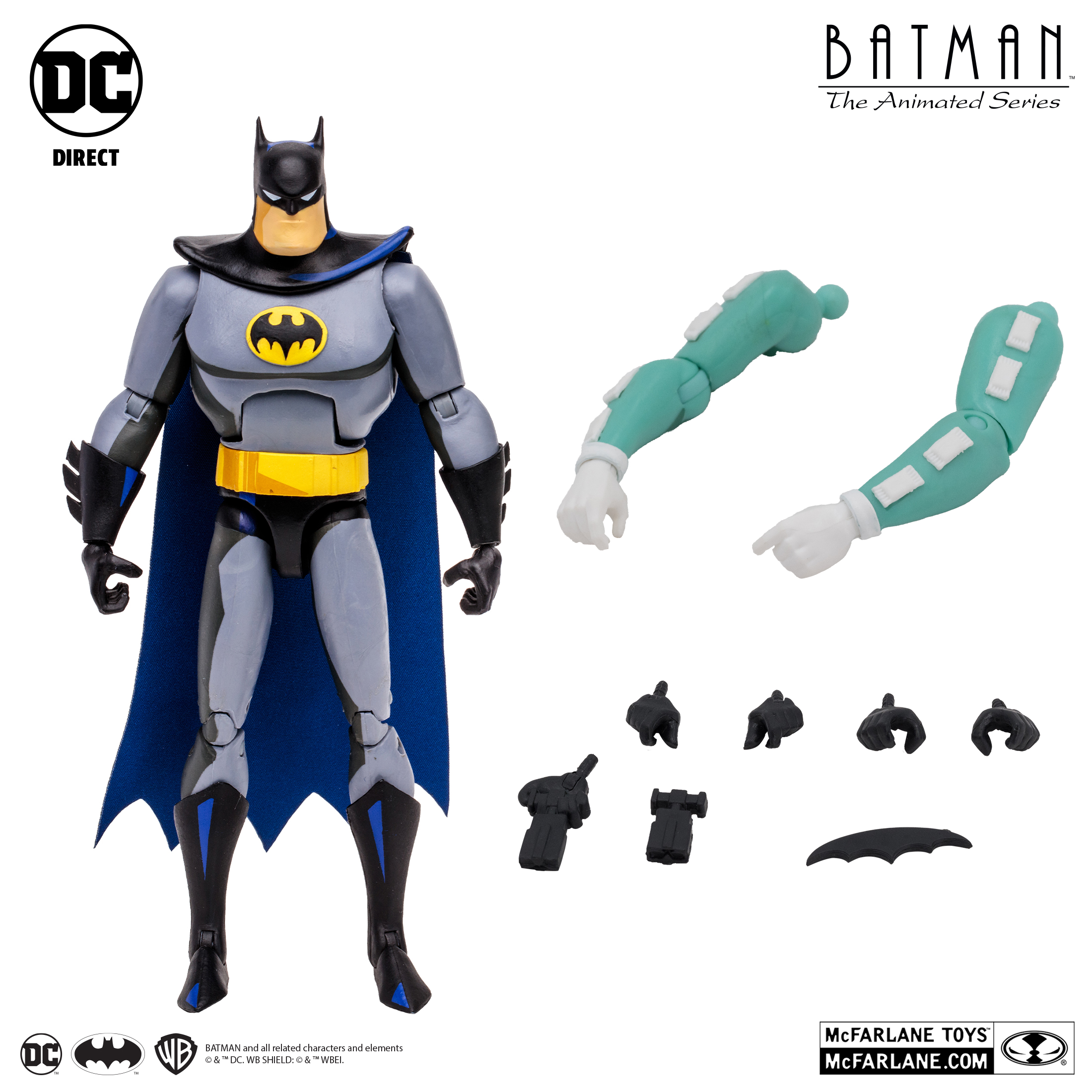 Batman: The Animated Series Gallery Batman (Grappling Gun) Figure