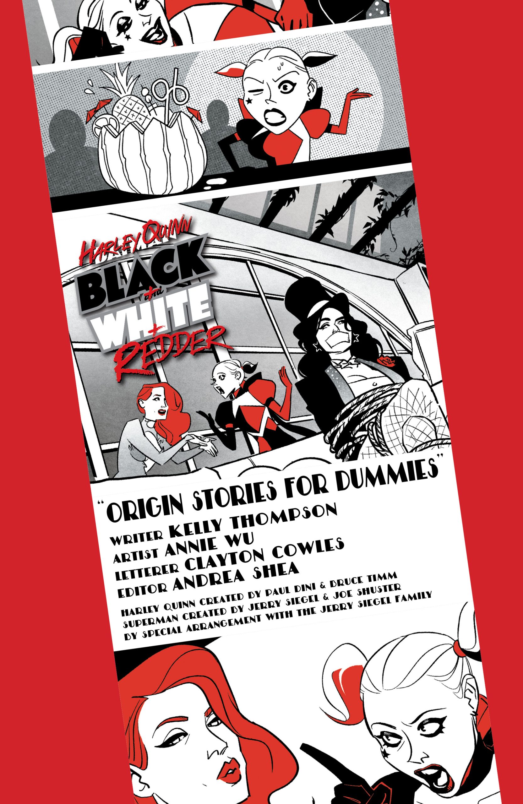 Harley Quinn: Black + White + Redder #3 review