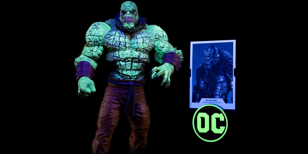 New Killer Croc Glow In The Dark Figure From McFarlane Toys Breaks